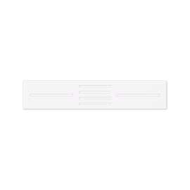 26-in Rectangular Drain Cover for FZS Trimslate Shower Bases with Center Drains, White, FZSCVRC31NB-648
