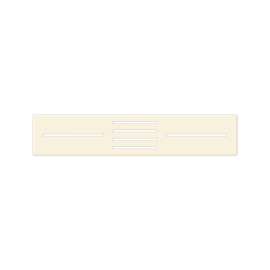 26-in Rectangular Drain Cover for FZS Trimslate Shower Bases with Center Drains, Cameo, FZSCVRC32NB-648