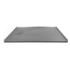 Trimslate  Elite 60-in x 32-in Zero Threshold Tub Replacement Shower Base with End Drain, Dark Grey, SMFZSE6032-40
