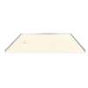Trimslate  Elite 60-in x 36-in Zero Threshold Tub Replacement Shower Base with End Drain, Cameo, SMFZSE6036-32