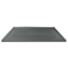 Trimslate  Elite 60-in x 36-in Zero Threshold Shower Base with Center Drain, Dark Grey, SMFZSE6036C-40