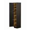 15-in x 21-in x 84-in Ready to Assemble Shaker Vanity Linen Cabinet, Smokey Grey