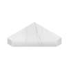 15-in x 15-in x 3-in Solid Surface Neo-Angle Corner Shower Seat, Palladio White, NCS1515-181
