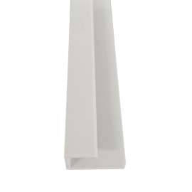 OET6962-39 Expressions .25-in x .44-in x 96 Outside Edge Trim, Grey