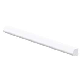 PTK6036-01 .5-in x .5-in x .25-in Pencil Trim Kit, White