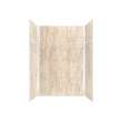 PPWKX60367224-62 Prodigy Plus 60-in x 36-in x 72/24-in Shower Wall Kit, Aztec (8-in x 16-in Horizontal Tile Pattern with Stone Color)