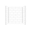 PWK603672-531 Prodigy 60-in x 36-in x 72-in Shower Wall Kit, White Horizontal Tile