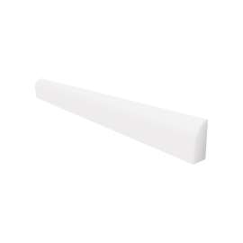SHOE601-01 .5-in x 1-in x 60-in Shoe Molding, White