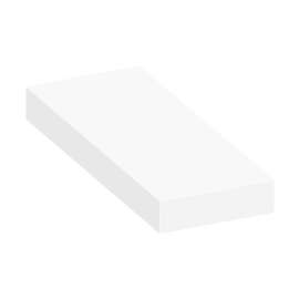 ASB3012-01 30-in x 12-in x 4-in Solid Surface Adjustable Shower Bench, White