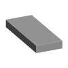 ASB3012-40 30-in x 12-in x 4-in Solid Surface Adjustable Shower Bench, Dark Grey