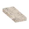 ASB3012-49 30-in x 12-in x 4-in Solid Surface Adjustable Shower Bench, Sand Creme