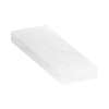 ASB3612-181 36-in x 12-in x 4-in Solid Surface Adjustable Shower Bench, Palladio White