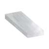 ASB3612-186 36-in x 12-in x 4-in Solid Surface Adjustable Shower Bench, Glacier Grey