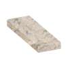 ASB3612-49 36-in x 12-in x 4-in Solid Surface Adjustable Shower Bench, Sand Creme