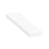 ASB4812-01 48-in x 12-in x 4-in Solid Surface Adjustable Shower Bench, White