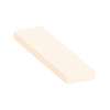 ASB4812-02 48-in x 12-in x 4-in Solid Surface Adjustable Shower Bench, Cameo/Biscuit
