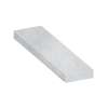 ASB4812-190 48-in x 12-in x 4-in Solid Surface Adjustable Shower Bench, Bellanca