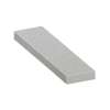 ASB4812-27 48-in x 12-in x 4-in Solid Surface Adjustable Shower Bench, Grey Beach