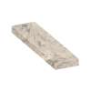 ASB4812-49 48-in x 12-in x 4-in Solid Surface Adjustable Shower Bench, Sand Creme