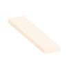 ASB6012-02 60-in x 12-in x 4-in Solid Surface Adjustable Shower Bench, Cameo/Biscuit