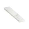 ASB7212-47 72-in x 12-in x 4-in Solid Surface Adjustable Shower Bench, White Venito