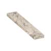 ASB7212-49 72-in x 12-in x 4-in Solid Surface Adjustable Shower Bench, Sand Creme