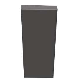 BATN961-40 Prodigy .25-in x 2-in x 96-in Batten Molding, Dark Grey