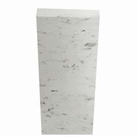 BATN961-47 Saramar .25-in x 2-in x 96-in Batten Molding, White Venito
