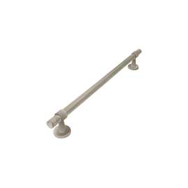 Bella 24-in Knurled Grab Bar, Brushed Stainless, BKS24-BS