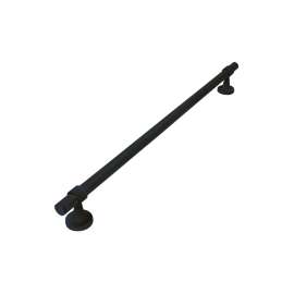 Bella 32-in Knurled Grab Bar, Matte Black, BKS32-MB