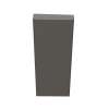 EM981-40 Prodigy 1-in x 1.87-in x 98-in Transition Edge Molding, Dark Grey