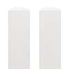 SFIM962-21V Saramar .25-in x 1-in x 96-in Flat Inside Corner Molding, White Velvet