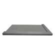 FZSDTR6032-40 Trimslate 60-in x 32-in Tub Replacement Shower Base with Adjustable Double Threshold and End Drain, Dark Grey