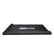 FZSDT6032C-09 Trimslate 60-in x 32-in Shower Base with Adjustable Double Threshold and Center Drain, Black