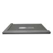 FZSDT7242C-40 Trimslate 72-in x 42-in Shower Base with Adjustable Double Threshold and Center Drain, Dark Grey