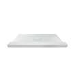 FZST6340C-31 Trimslate 63-in x 40-in Shower Base with Adjustable Single Threshold and Center Drain, White