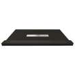 FZST6642C-09 Trimslate 66-in x 42-in Shower Base with Adjustable Single Threshold and Center Drain, Black