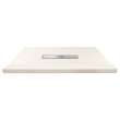 FZST6642C-32 Trimslate 66-in x 42-in Shower Base with Adjustable Single Threshold and Center Drain, Cameo