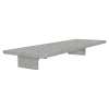 11-in x 4-in x 2-in Solid Surface Grab Bar Shelf, Grey Beach, GBS114-M-27