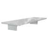 11-in x 4-in x 2-in Solid Surface Grab Bar Shelf, Lunar, GBS114-M-50