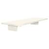 11-in x 4-in x 2-in Solid Surface Grab Bar Shelf, Cameo/Biscuit, GBS114-M-02