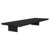 11-in x 4-in x 2-in Solid Surface Grab Bar Shelf, Black, GBS114-M-09