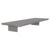 11-in x 4-in x 2-in Solid Surface Grab Bar Shelf, Dark Grey, GBS114-M-40