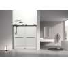 OBPT606208C-MB Olenna 60-in x 62-in Bypass Shower Door With 5/16-in Clear Glass And Riley Handles, Matte Black
