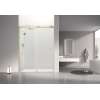 OBPT608008C-CB Olenna 60-in x 80-in Bypass Shower Door With 5/16-in Clear Glass And Riley Handles, Champagne Bronze