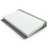 Preston flip-up fold-down ADA compliant padded shower seat in white and brushed stainless, 26 in. W x 15 in. D, by Transolid, PPS1526UP-01BS