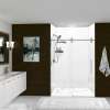 PWK603696-531 Prodigy 60-in x 36-in x 96-in Shower Wall Kit, White Horizontal Tile