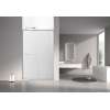 SBP487808F-BS Stratford 48-in x 78-in Bypass Shower Door With 5/16-in Full Frost Glass And Round Tube Handles, Brushed Stainless