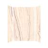 Transolid TWK603696C-KI32H Titan 60-in x 36-in x 96-in 4-Piece Shower Wall Kit, Savanna Creme (Honed)
