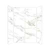 Transolid TWK603696C-KI80H Titan 60-in x 36-in x 96-in 4-Piece Shower Wall Kit, Summit Gold (Honed)